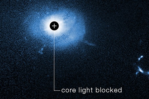 Hubble Captures the Closest Ever Image of a Quasar