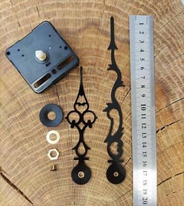 Quality Silent Quartz DIY clock mechanism movement Kit LARGE LONG Hands clock  | eBay UK