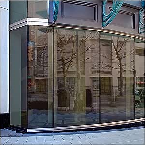 BDF BRZ20 Window Film Sun Control and Daytime Privacy Reflective Bronze 20 (Dark) - 48in X 50ft
