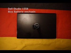 029 Dell Studio 1558 Bios Batterie wechseln