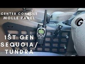 EP. 34. 1st Gen Sequoia Center Console Molle Panel Install