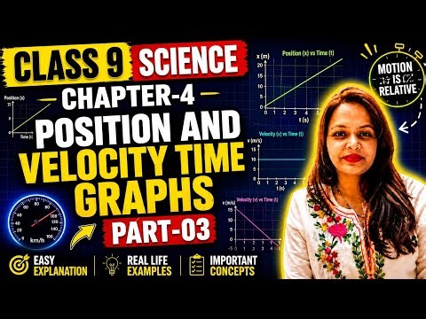 Class 9 Science | Position Time Graph & Velocity Time Graph | Describing Motion Around Us