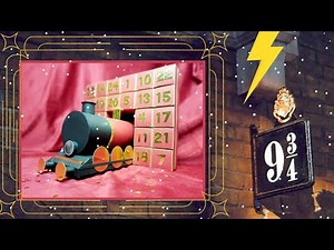 CALENDRIER DE L'AVENT HARRY POTTER | Le Poudlard Express | Chat Scrap |