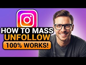 How To Mass Unfollow On Instagram FREE (100% WORKS 2026) | FAST & EASY | Mass Unfollow in Instagram