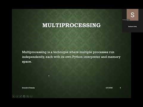 MultiThreading and MultiProcessing in Python