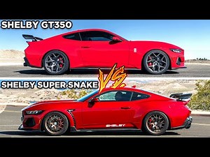 NEW 2025 Shelby GT350 vs 2024 Shelby Super Snake: Which Mustang Is Better?