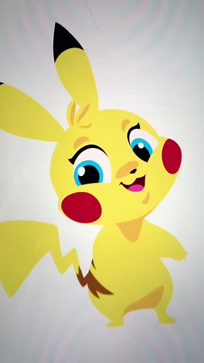 How to Draw a Cute Pikachu with Heart Tail on iPad Pro