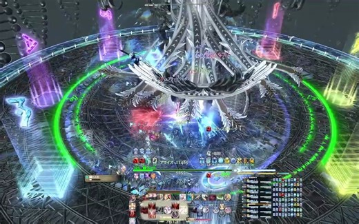 【FF14】绝欧米茄 検知式波動砲 14连动画日基打法AKITO式 队内参考用