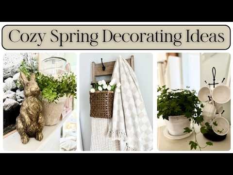 Cottage Style Spring Decorating Ideas | Budget Friendly Decor | Cozy Home Tips