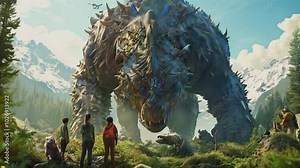 A group of friends build a monster sanctuary to protect endangered monster species.