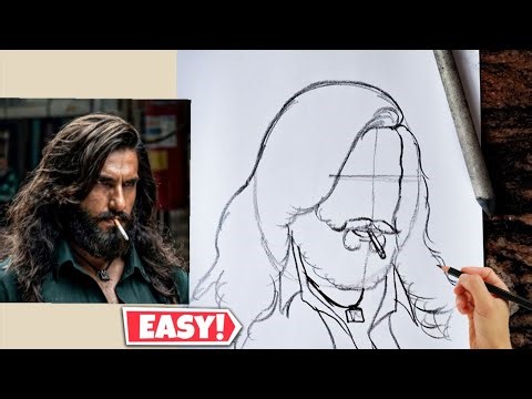 Dhurandhar Ranveer Singh drawing #dhurandhar #drawing