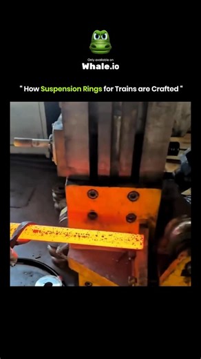 Knowledge Nexus | called ring rolling. A solid steel block is first heated until it is red hot. A hole is pierced at the center to form a donut shape. This... | Instagram