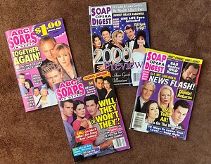 1999 2000 Small Sized Soap Opera Magazines - ABC SOAPS in Depth - Soap Opera Digest - Etsy New Zealand