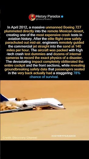 They Intentionally Crashed This Boeing 727 🚨🤫