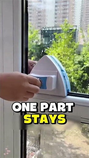 🇯🇵 In Japan, cleaning windows with this tool is super easy!