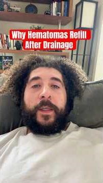 We Drained the Hematoma… So Why Did the Fluid Come Back?