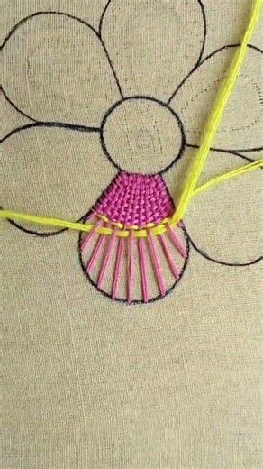 Most Wonderful hand embroidery flower #shorts #trending #viral #new #foryou #video #ytshorts #ruphan