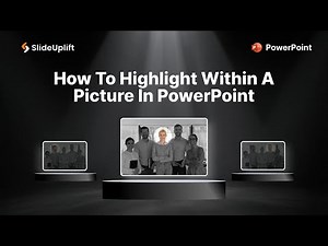 How to Highlight Within a Picture in PowerPoint Using Morph Transition #powerpointtutorial