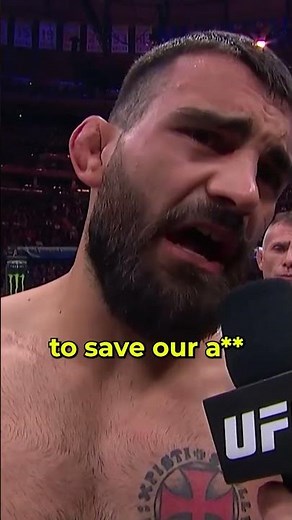 How to respond to booing crowd by Benoit Saint Denis | Benoit Saint-Denis | UFC 295 | Highlights