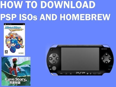 How download PSP homebrew and ISOs to your PSP (EASY AND QUICK)