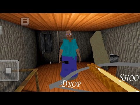 Playing As Minecraft Granny Mod | Granny Game Horror Escape Gameplay
