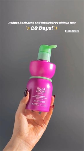 Reduce Back Acne And Strawberry Skin In Just 28 Days ✨ | Clear Skin Routine That Actually Works