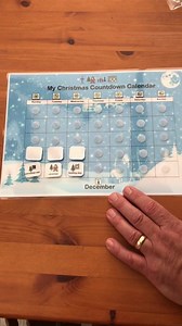 Christmas countdown now available from my website www.asdbrightideas.co.uk helps your child now many sleeps until the big day xxx | ASD Bright Ideas