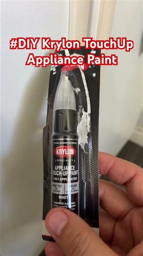 Fix #Rust spots on Appliances w Krylon TouchUp Appliance Paint #homeimprovement #DIY #diyprojects