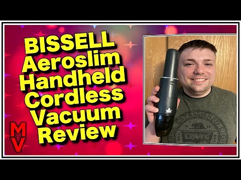 Bissell Aeroslim Handheld Cordless Vacuum Review 29869 With Demo || MumblesVideos Product Review