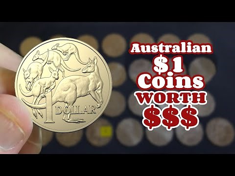 Australian $1 Coins To Look For - WORTH MONEY $$$ ($1 Coins)
