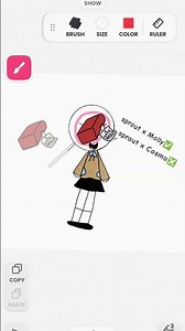 Melanie and cosmo and sprout✅✅✅ molly❎❎❎❎