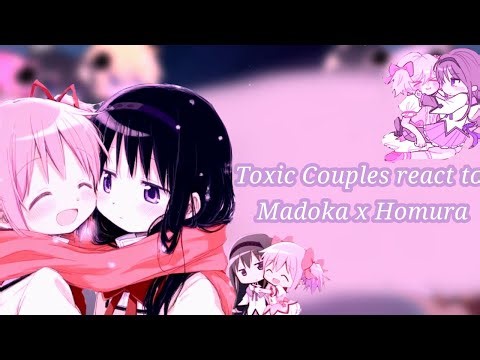 Toxic/Red flags couples react to Madoka x Homura ||7/7|| 2× Speed||