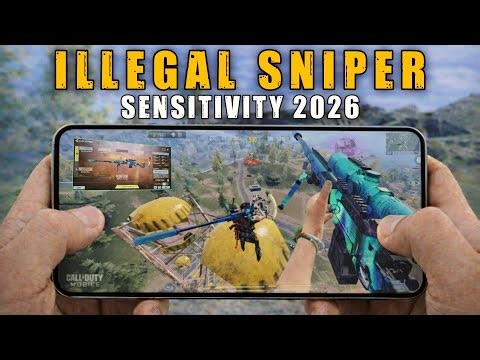 This Sniper Sensitivity Feels Illegal 😳 | COD Mobile Best Settings 2026