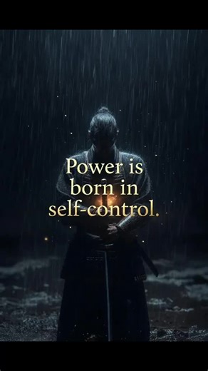 True power does not shout. It does not rush. It does not react. It waits. It observes. It chooses. Self-control is the mastery of impulse, the discipline to remain centered when chaos invites reaction. Anyone can act on emotion, but only the strong can restrain themselves with clarity. This restraint is not weakness — it is authority over the inner world. When you govern your thoughts, emotions, and actions, nothing outside you can dominate you. Power is not found in force, but in command. And c