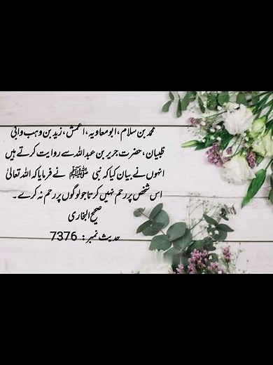 Hadith e Qudsi | Hadees