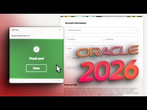 Oracle Cloud Free Tier: Step-by-Step Registration Guide (2026)