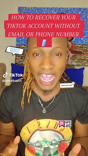 Recover Your TikTok Account Without Email or Phone Number
