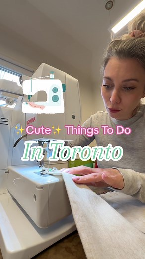 This sewing class in Toronto has unlocked my newest hobby 🧵 #torontoactivities #thingstodointoronto