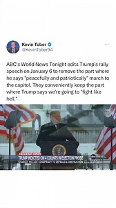 5.7K views · 131 reactions | ABC using doctored footage of Trump is the definition of election interference. | MRCTV | Facebook