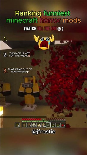 Raning funniest minecraft horror mods!🤣