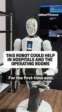 This humanoid robot could help in hospitals and the operating rooms. 🏥🤖