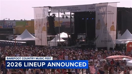 Barefoot Country Music Festival: Miranda Lambert, Kelsea Ballerini, Post Malone, Eric Church among headliners