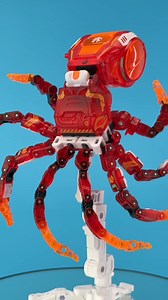 52TOYS BEASTBOX Series – Void King ‘Wave Breaker’ Strikes! This mystical octopus can twist into 100 poses! Translucent armor amps up the sci-fi vibes! The deep-sea overlord’s movement is perfectly replicated! With smooth transformation logic and precision engineering, it’s MAXIMUM STRESS-RELIEF! #52toys #toys #beastbox #transformer #collection | 52Toys Beastbox