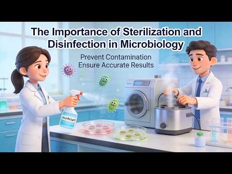 The Importance of Sterilization and Disinfection in Microbiology (14 Minutes)