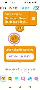 Duolingo - Learning a Foreign Language Part 5: Level 64 (Complete all levels)