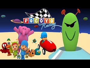 Pocoyo Racing | Angry Alien | Walkthrough FULL Gameplay NDS