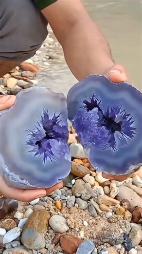 oh my God what a beautiful plume agate stone 😱‼️ #agate #crystals #naturalamethyst #stone