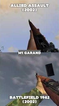 Medal of Honor Allied Assault vs Battlefield 1942 – Weapons Comparison