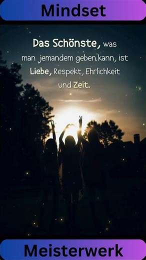 Das Schönste... #spruchbild #gedanke #zitate #alltag #mindsetmeisterwerk