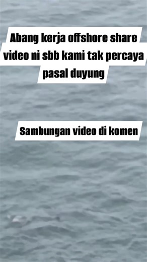 Dulu abg selalu cerita pasal duyung kami mmg tak percaya.. Skali abg bg bukti terdiam weh.. Korang tgk sambungan video dikomen | membakut.net